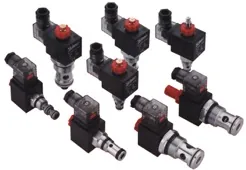 Válvulas de Cartucho Direccionales con Solenoide